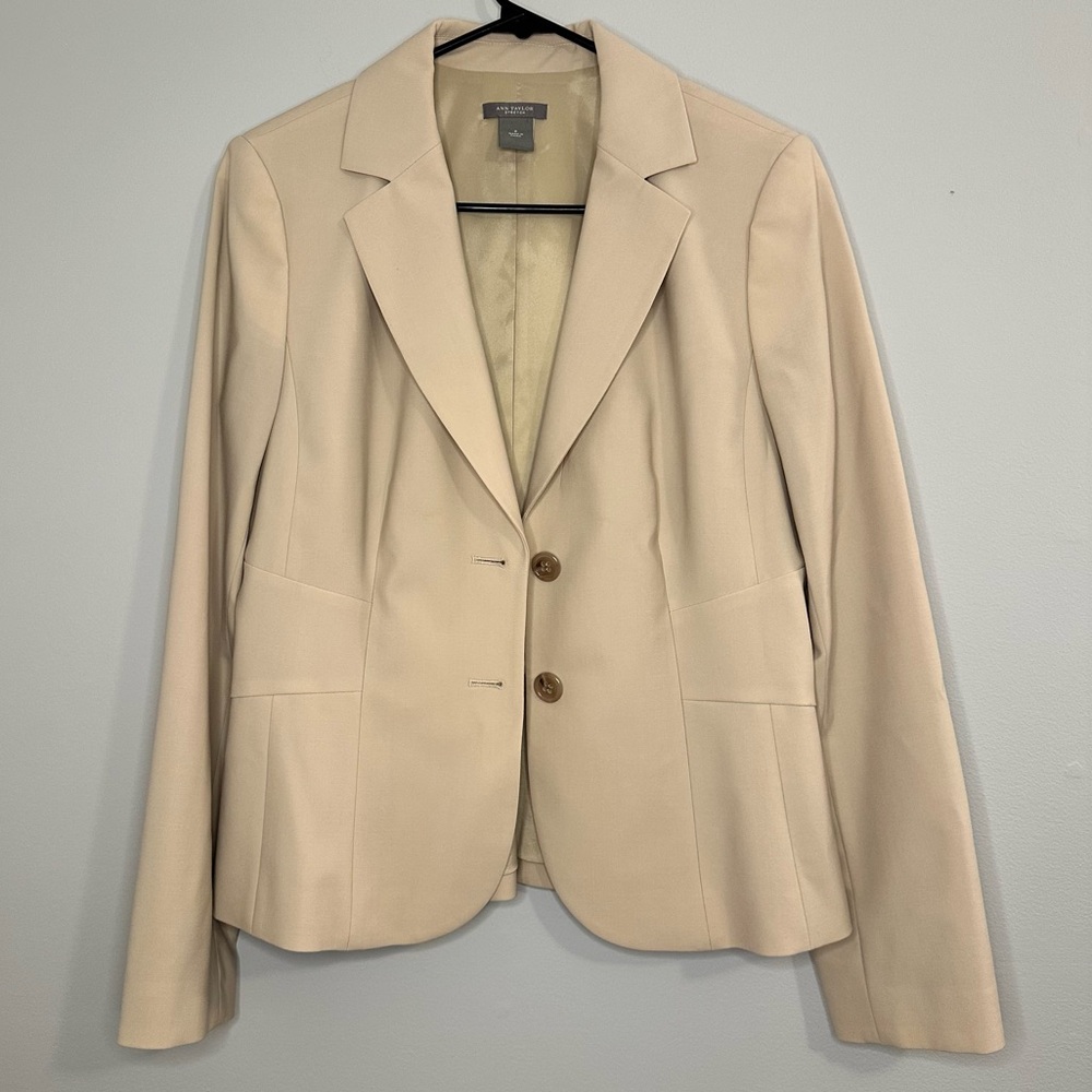 Ann Taylor Khaki Blazer